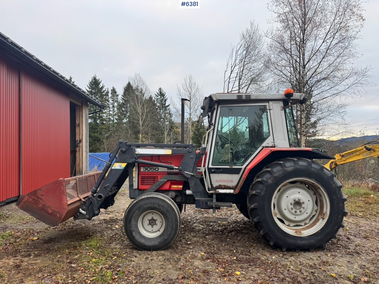 1987 Massey Ferguson 3050 w/ Front loader and twin wheels. - Tractor: afbeelding 2 1987 Massey Ferguson 3050 w/ Front loader and twin wheels. - Tractor: afbeelding 2