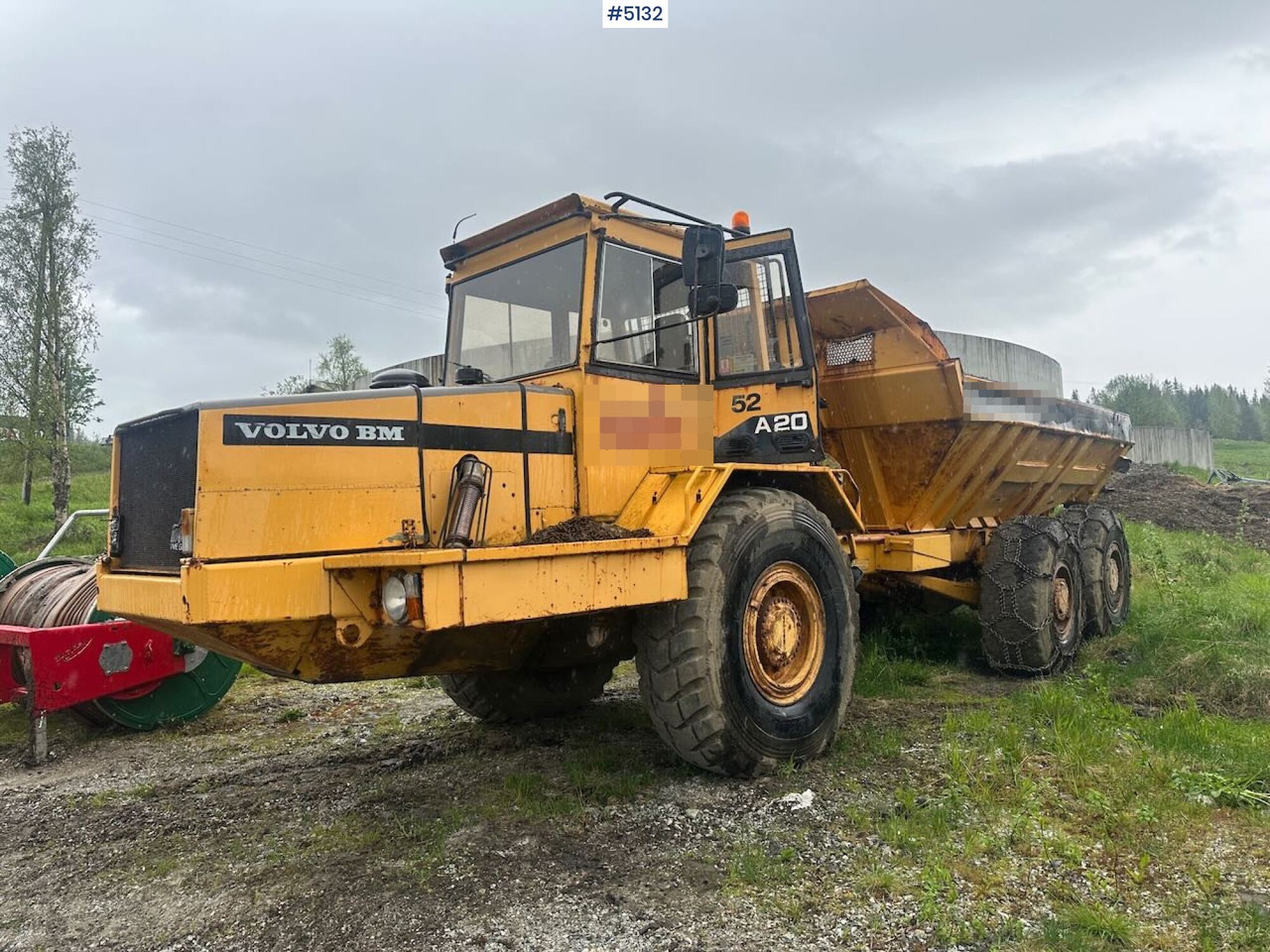1987 Volvo A20 6x4 dump truck w/ white plates. WATCH VIDEO. - Kiepwagen met knikbesturing: afbeelding 1 1987 Volvo A20 6x4 dump truck w/ white plates. WATCH VIDEO. - Kiepwagen met knikbesturing: afbeelding 1