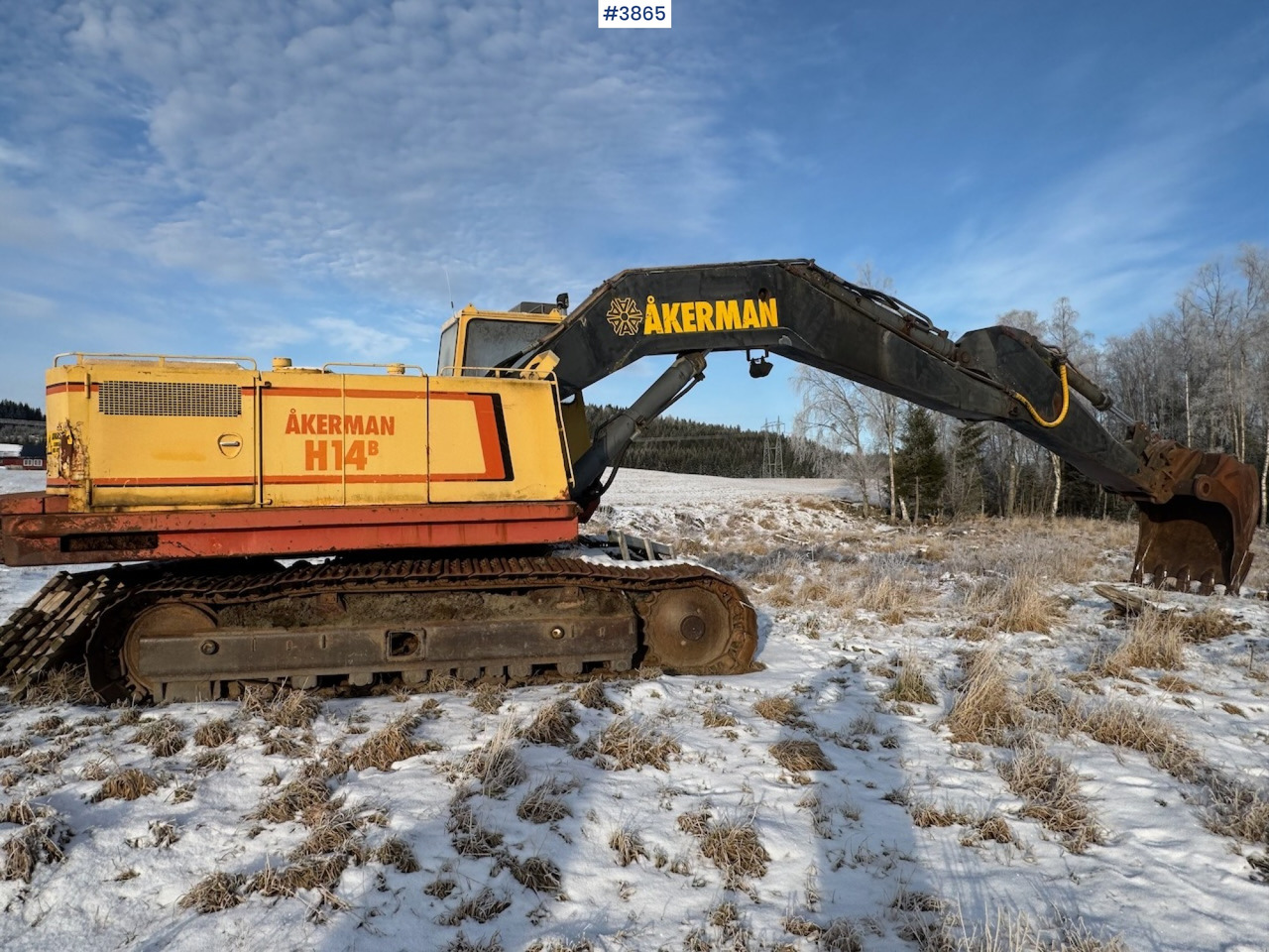 1988 Åkerman H14B w/ bucket - Graafmachine: afbeelding 2 1988 Åkerman H14B w/ bucket - Graafmachine: afbeelding 2