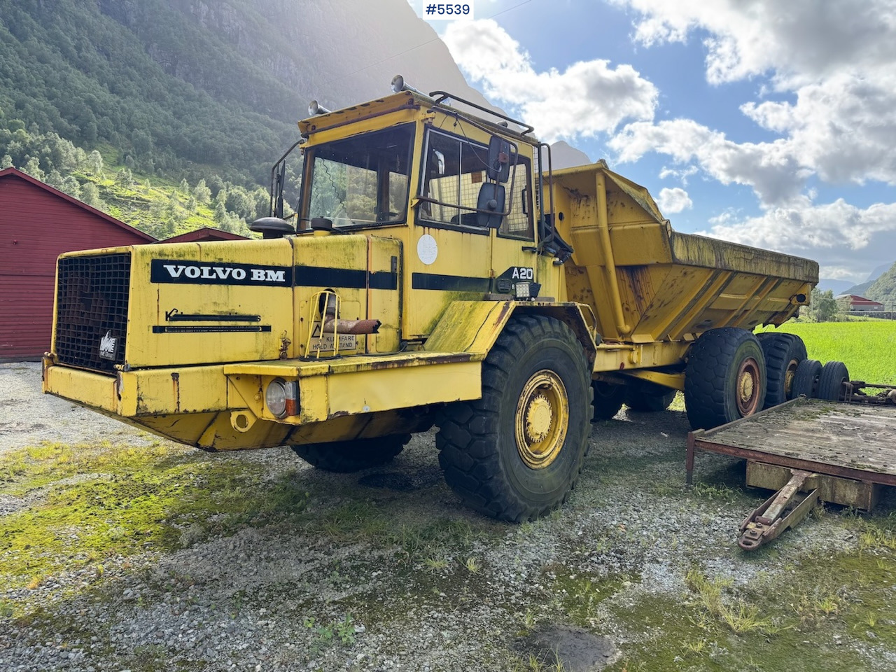1989 Volvo A 20 6x6. - Kiepwagen met knikbesturing: afbeelding 3 1989 Volvo A 20 6x6. - Kiepwagen met knikbesturing: afbeelding 3