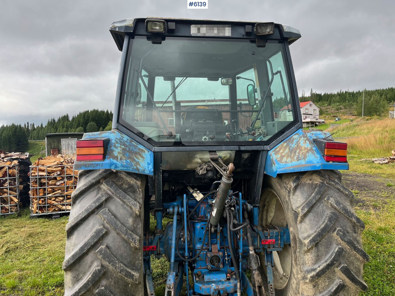 1992 Ford 5640 w/ Trima front loader - Tractor: afbeelding 5 1992 Ford 5640 w/ Trima front loader - Tractor: afbeelding 5