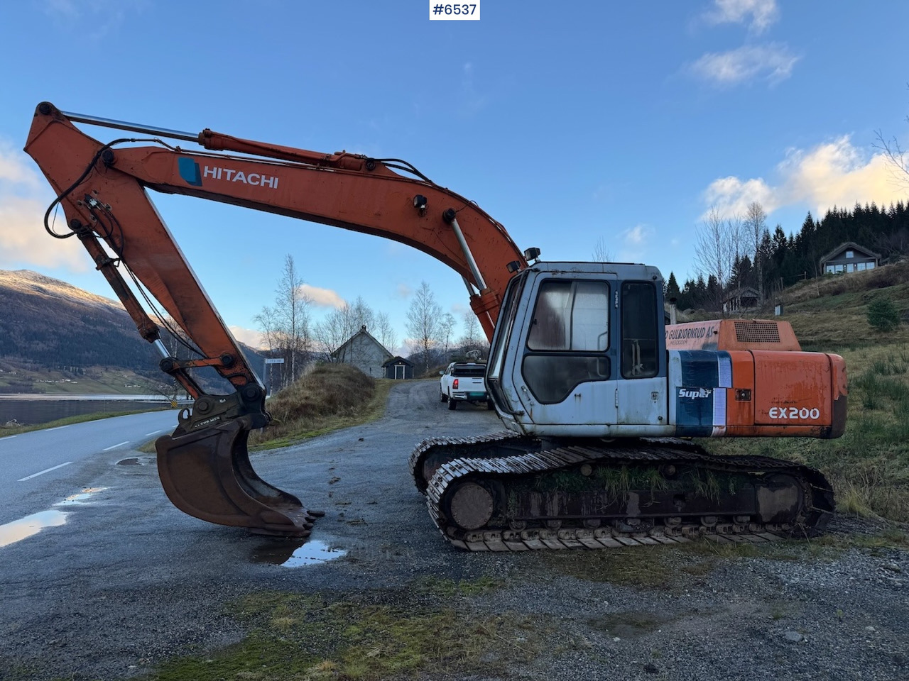 1992 Hitachi EX 200-2. Few hours. - Graafmachine: afbeelding 3 1992 Hitachi EX 200-2. Few hours. - Graafmachine: afbeelding 3