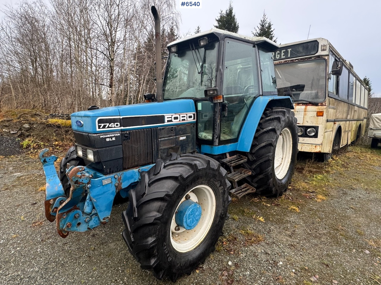 1993 Ford 7740 SLE m/ front hydraulics - Tractor: afbeelding 1 1993 Ford 7740 SLE m/ front hydraulics - Tractor: afbeelding 1