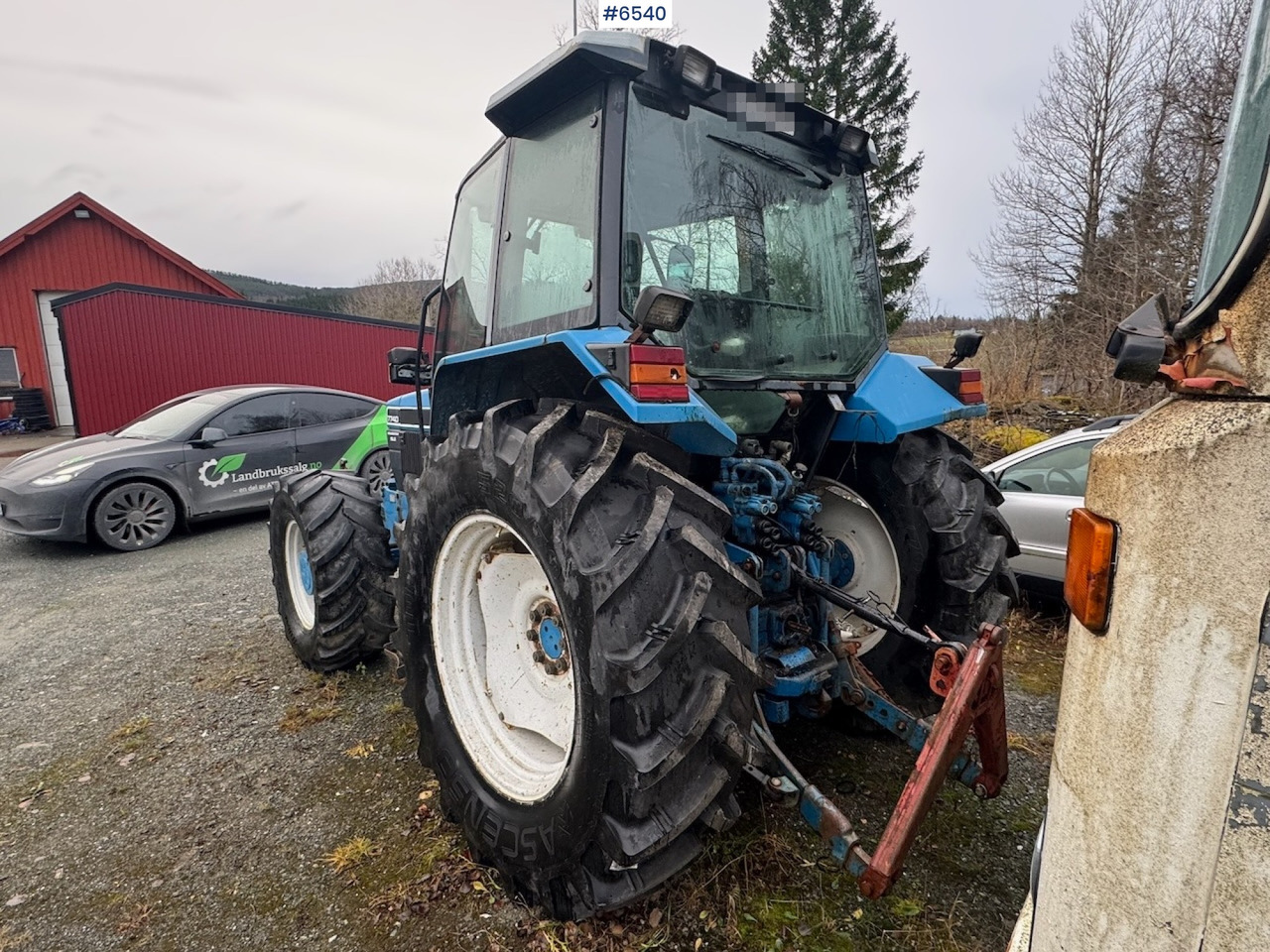 1993 Ford 7740 SLE m/ front hydraulics - Tractor: afbeelding 5 1993 Ford 7740 SLE m/ front hydraulics - Tractor: afbeelding 5