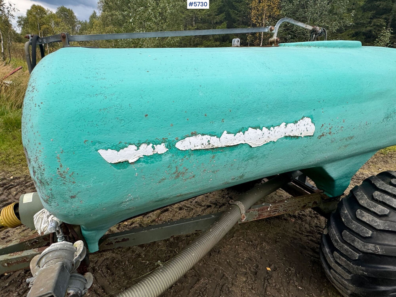 1993 Moi Manure Wagon 3.5 Ton - Mesttank: afbeelding 3 1993 Moi Manure Wagon 3.5 Ton - Mesttank: afbeelding 3