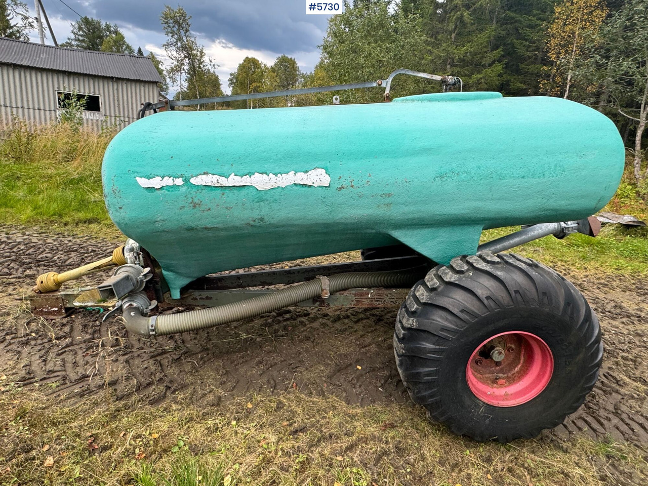 1993 Moi Manure Wagon 3.5 Ton - Mesttank: afbeelding 4 1993 Moi Manure Wagon 3.5 Ton - Mesttank: afbeelding 4