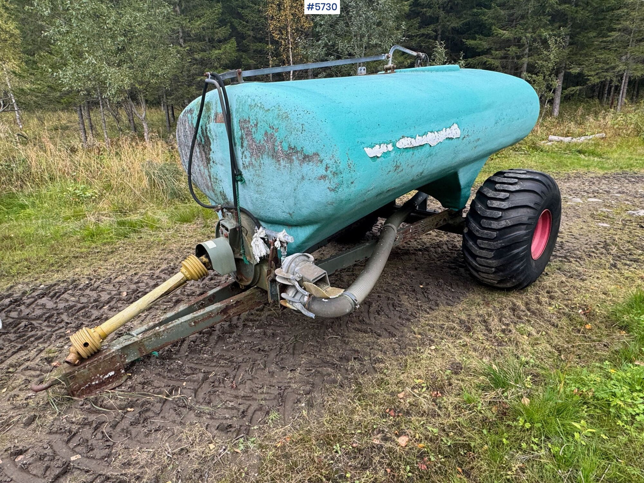1993 Moi Manure Wagon 3.5 Ton - Mesttank: afbeelding 2 1993 Moi Manure Wagon 3.5 Ton - Mesttank: afbeelding 2