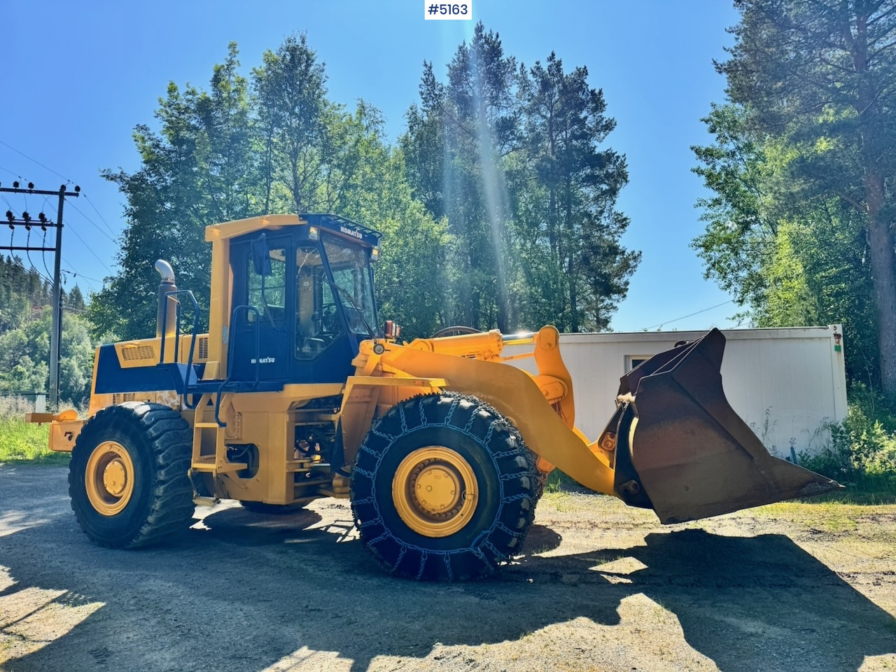 1994 Komatsu WA420-1 Wheel Loader w/ Bucket. 7200 hours! - Wiellader: afbeelding 3 1994 Komatsu WA420-1 Wheel Loader w/ Bucket. 7200 hours! - Wiellader: afbeelding 3