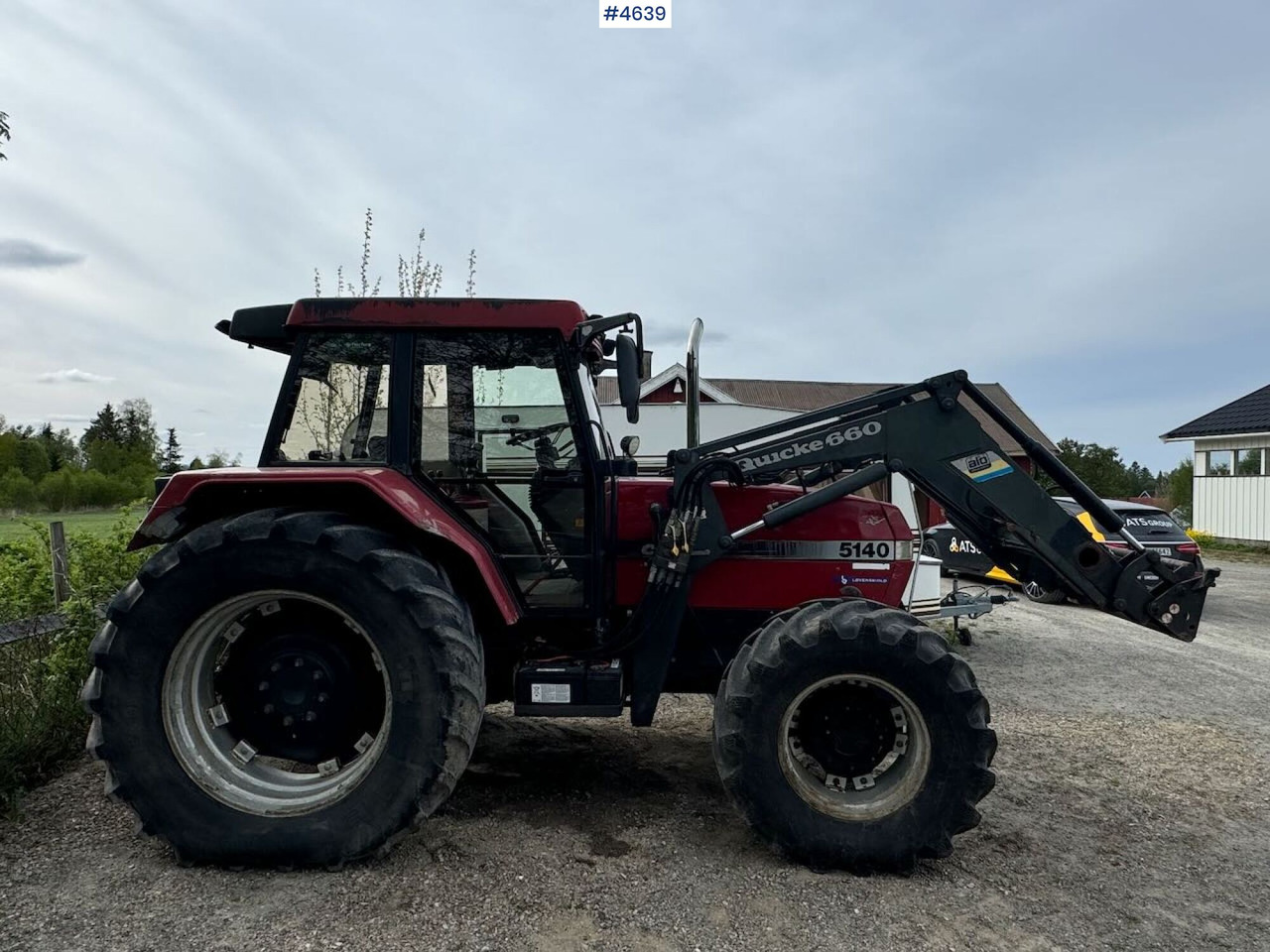Tractor 1996 CASE IH 5140 Maxxum Plus w/ front loader: afbeelding 7