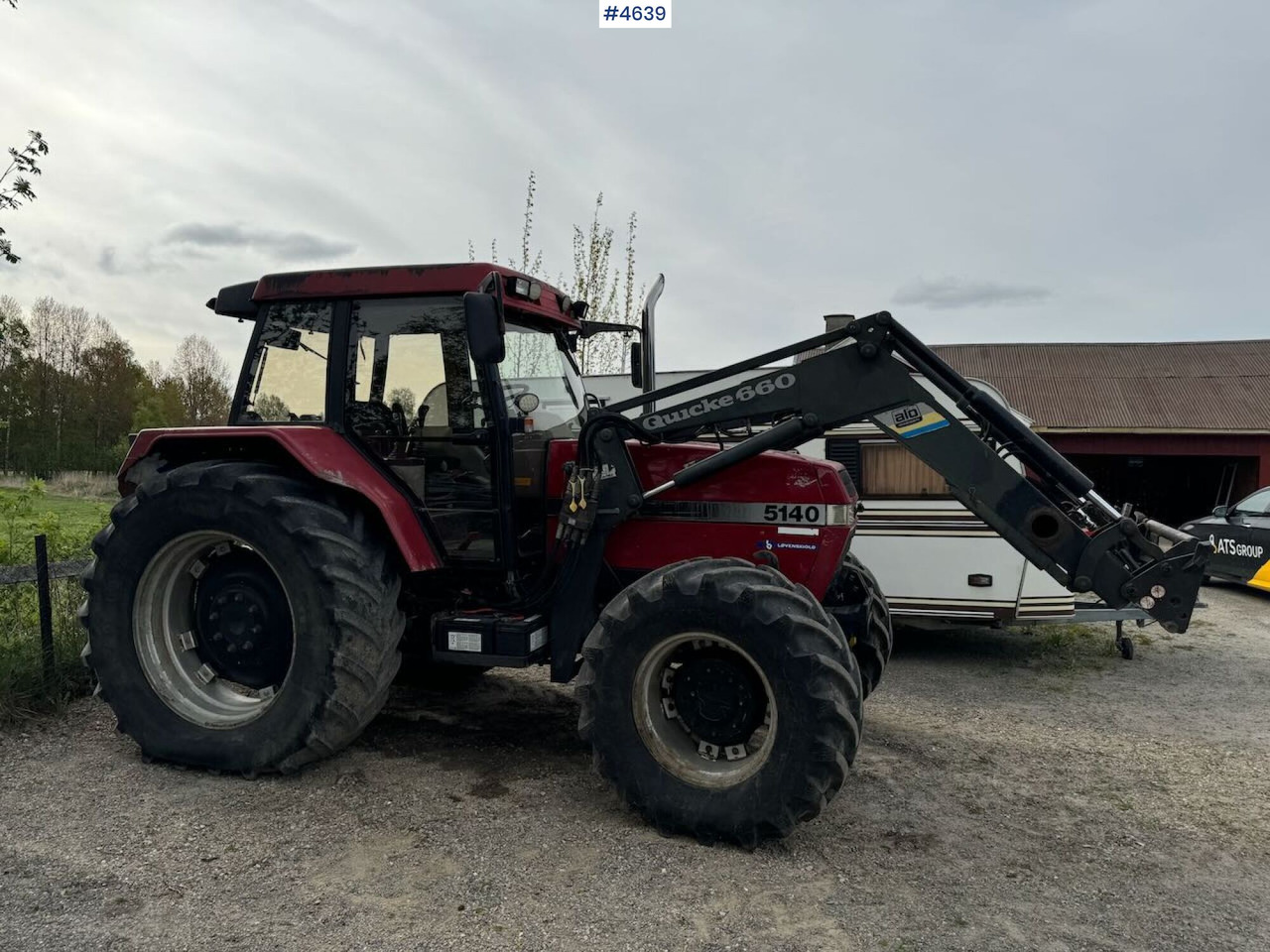 Tractor 1996 CASE IH 5140 Maxxum Plus w/ front loader: afbeelding 6