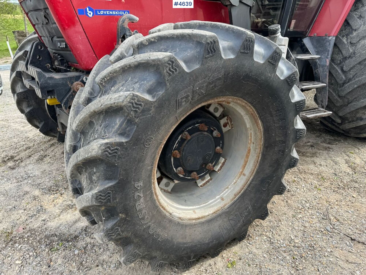 Tractor 1996 CASE IH 5140 Maxxum Plus w/ front loader: afbeelding 14