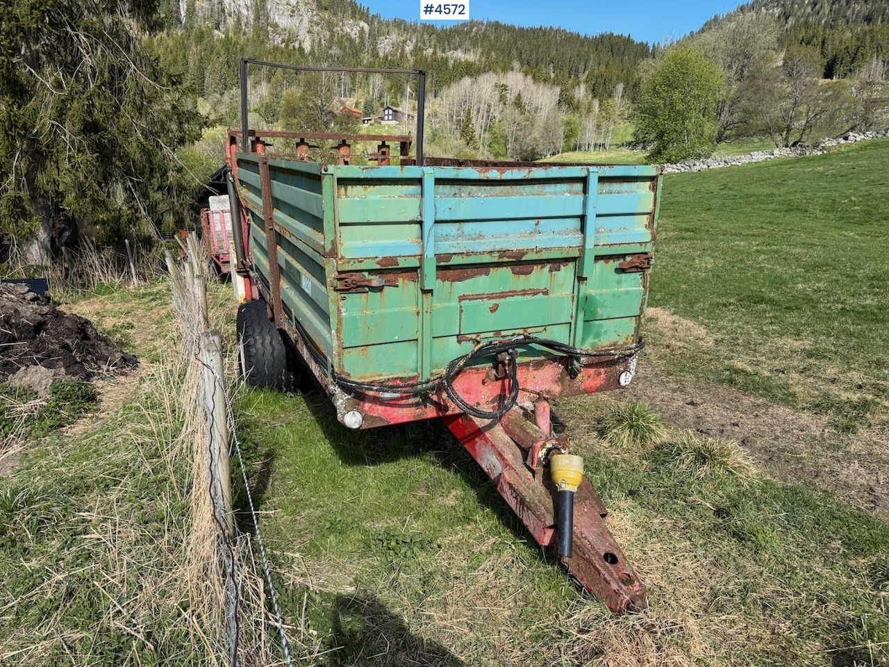 1997 Agromet N228 Dry manure spreader - Mestverspreider: afbeelding 4 1997 Agromet N228 Dry manure spreader - Mestverspreider: afbeelding 4