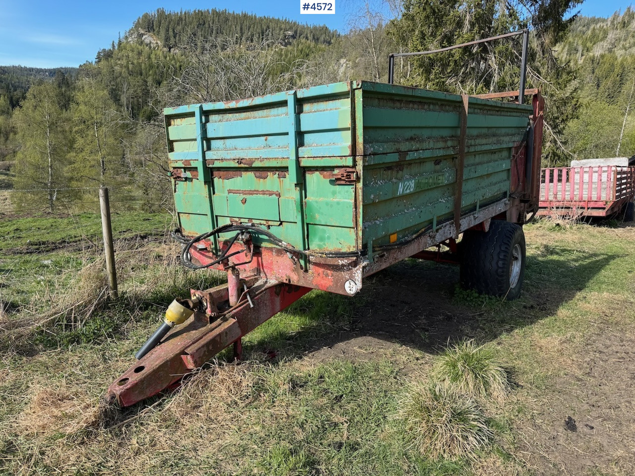 1997 Agromet N228 Dry manure spreader - Mestverspreider: afbeelding 2 1997 Agromet N228 Dry manure spreader - Mestverspreider: afbeelding 2