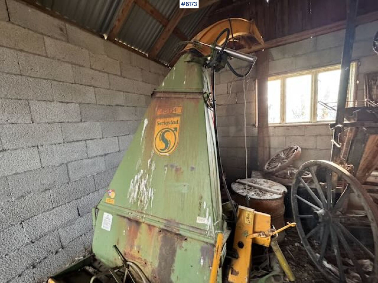 1998 Serigstad FS134 forage harvester - Hooi-/ Voedermachine: afbeelding 1 1998 Serigstad FS134 forage harvester - Hooi-/ Voedermachine: afbeelding 1