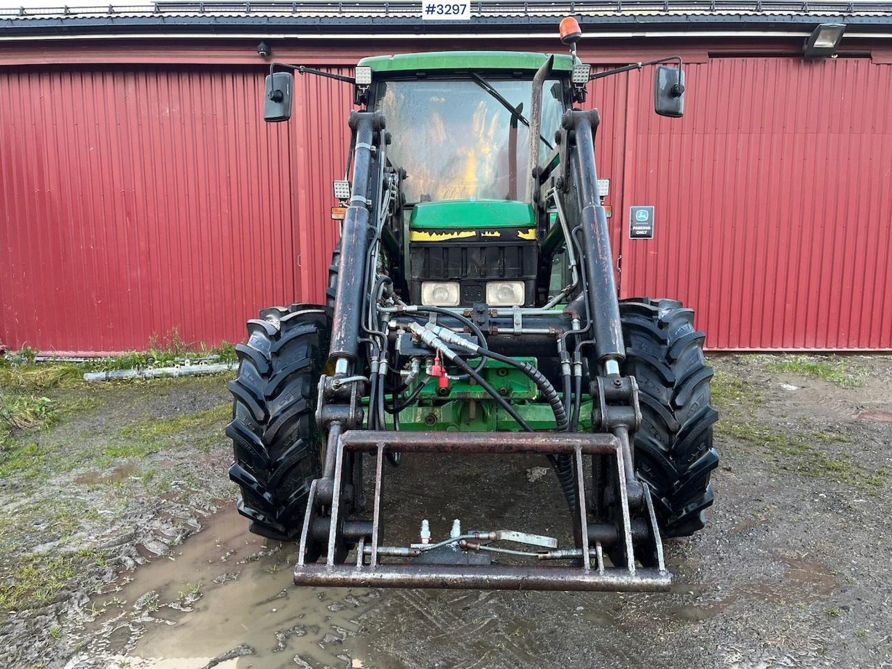 1999 John Deere 6210 SE with Front Loader - Tractor: afbeelding 3 1999 John Deere 6210 SE with Front Loader - Tractor: afbeelding 3