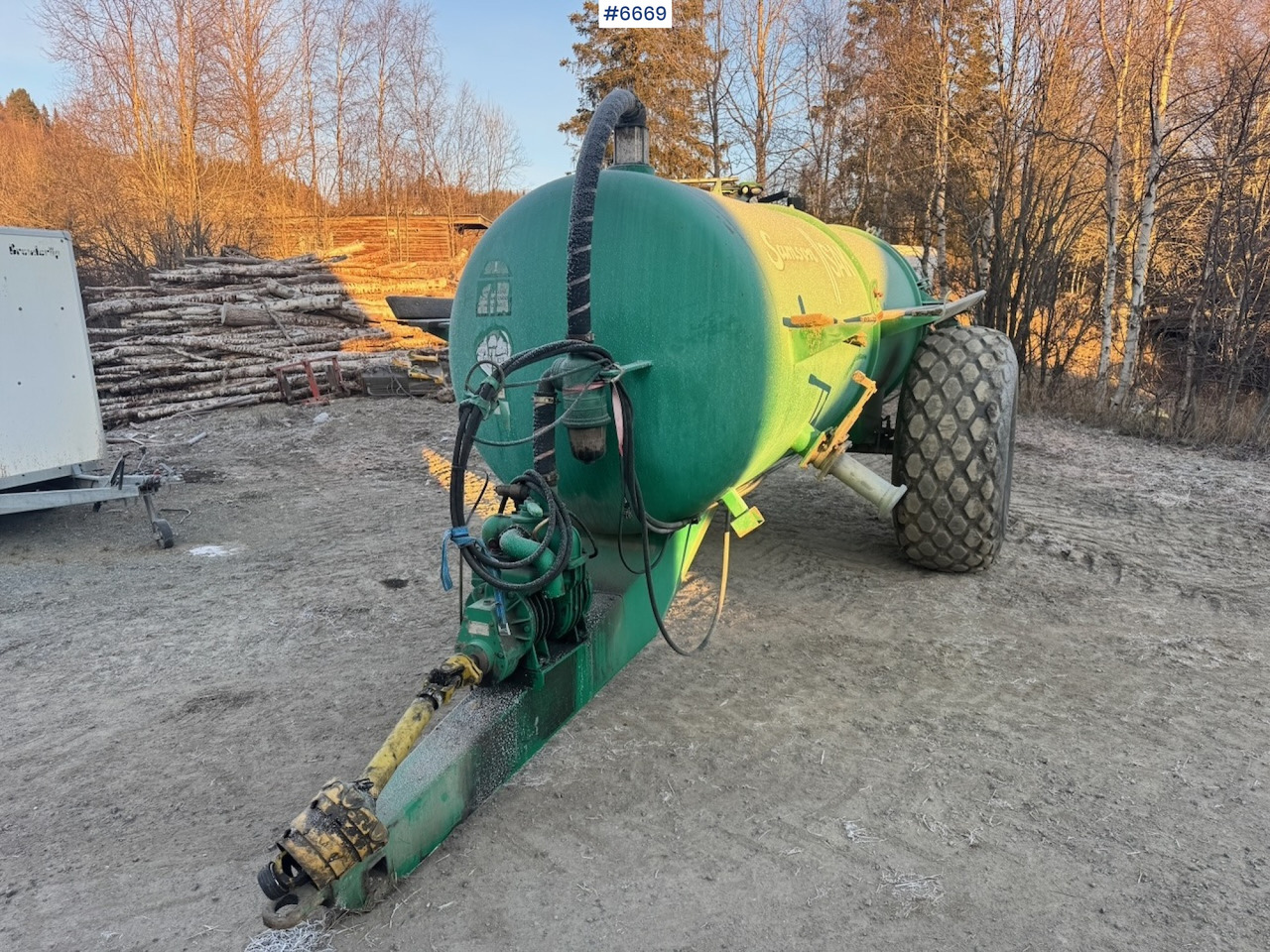 2000 Case FV88E-1 Fertilizer wagon. - Mesttank: afbeelding 2 2000 Case FV88E-1 Fertilizer wagon. - Mesttank: afbeelding 2