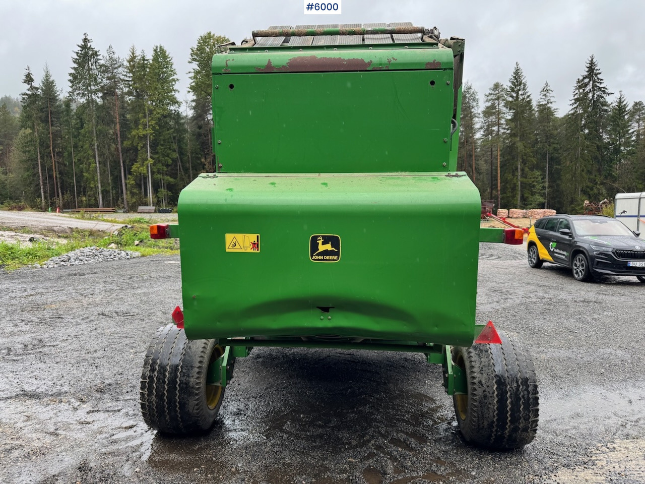 2000 John Deere 590 Round Baler. - Hooi-/ Voedermachine: afbeelding 4 2000 John Deere 590 Round Baler. - Hooi-/ Voedermachine: afbeelding 4