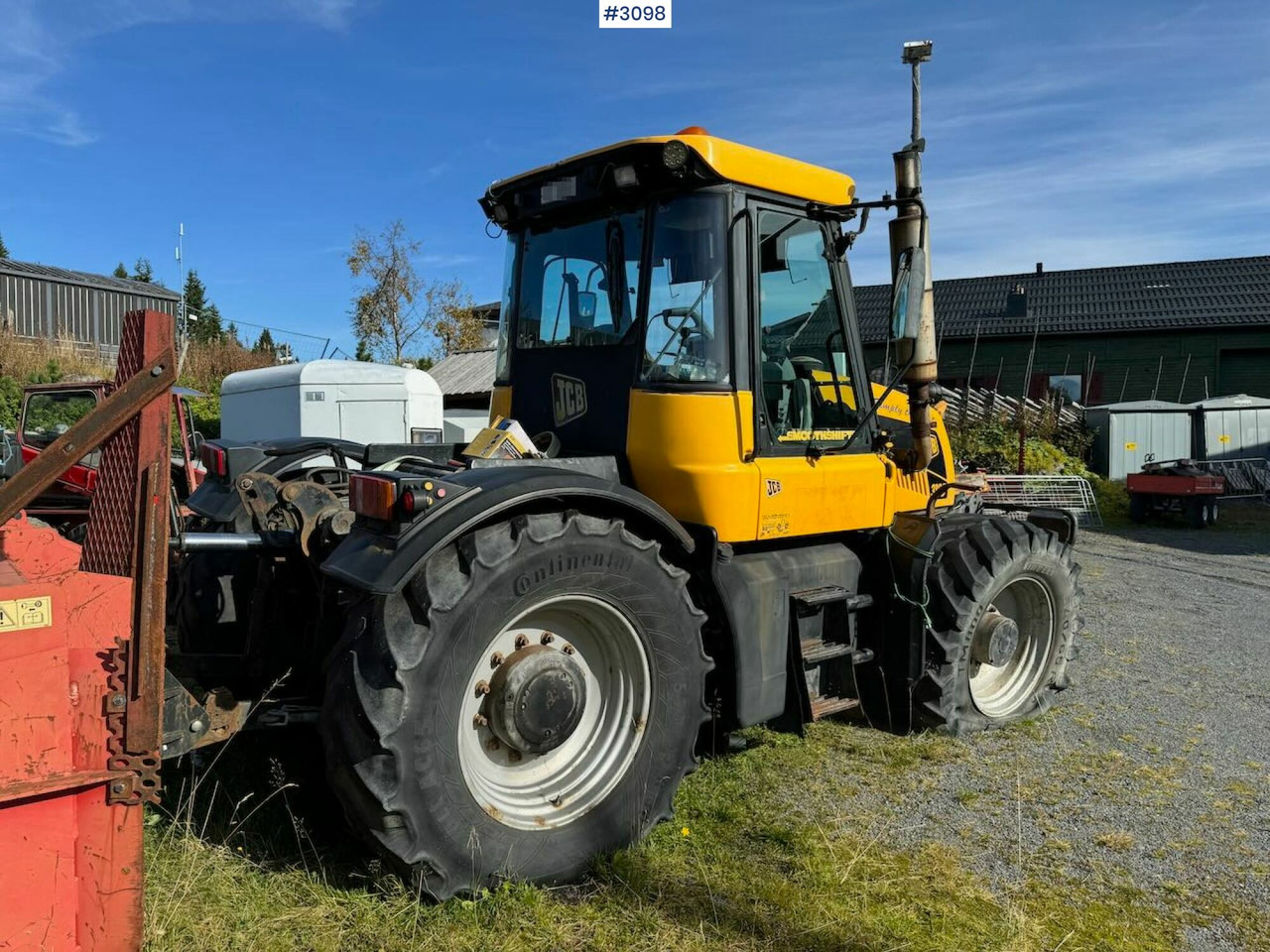 2001 JCB Fastrac 3185 4x4. The plow rigged and two sets of tires. - Tractor: afbeelding 5 2001 JCB Fastrac 3185 4x4. The plow rigged and two sets of tires. - Tractor: afbeelding 5