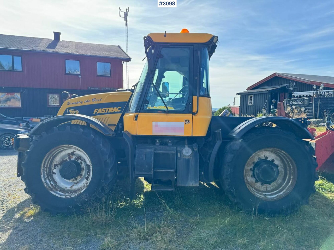 2001 JCB Fastrac 3185 4x4. The plow rigged and two sets of tires. - Tractor: afbeelding 2 2001 JCB Fastrac 3185 4x4. The plow rigged and two sets of tires. - Tractor: afbeelding 2