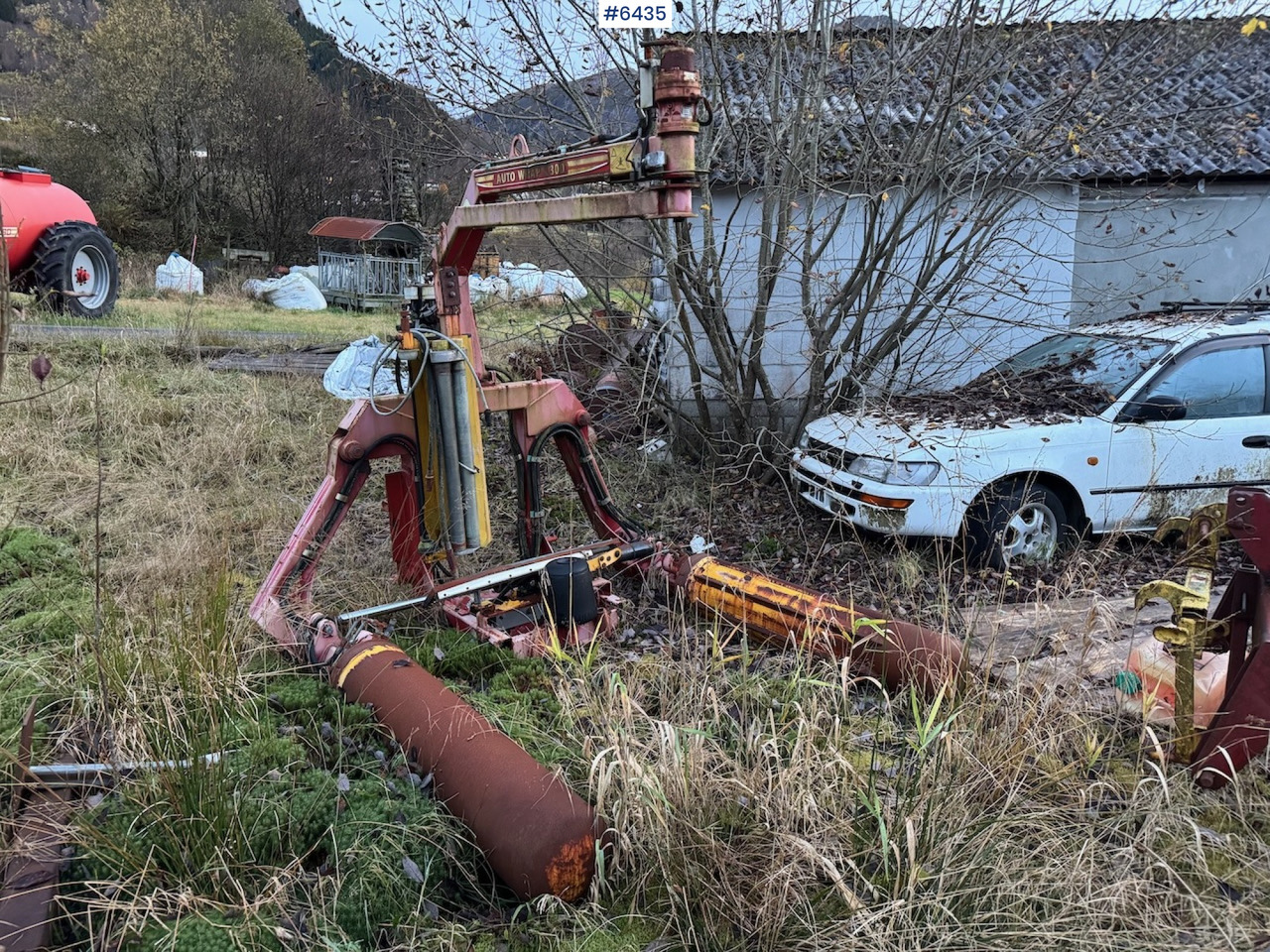 Hooi-/ Voedermachine 2001 Tellefsdal Auto Wrap 1300 Round bale wrapper.: afbeelding 7