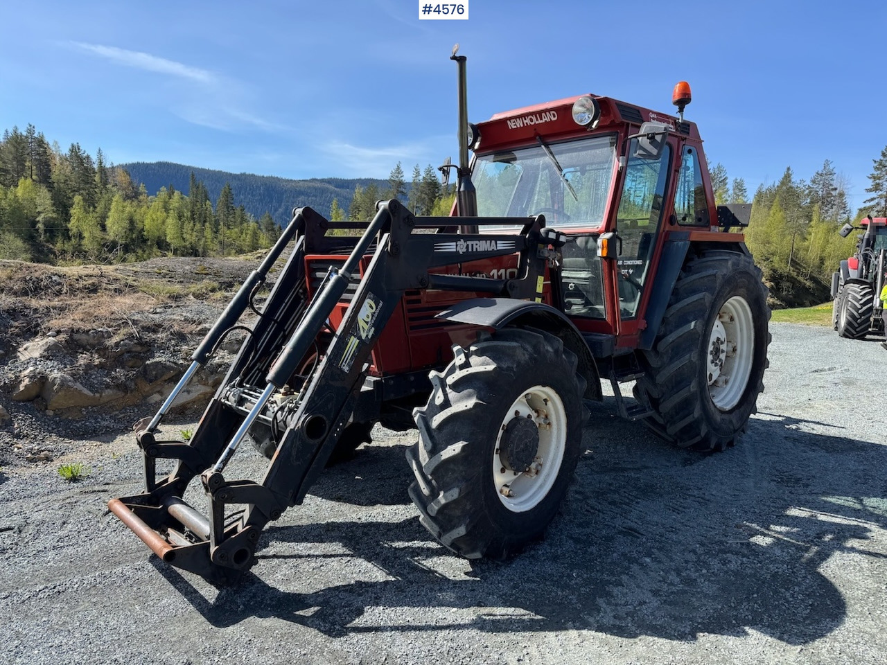 2002 Fiat 110-90 DT w/front loader. 1590 hours! - Tractor: afbeelding 3 2002 Fiat 110-90 DT w/front loader. 1590 hours! - Tractor: afbeelding 3