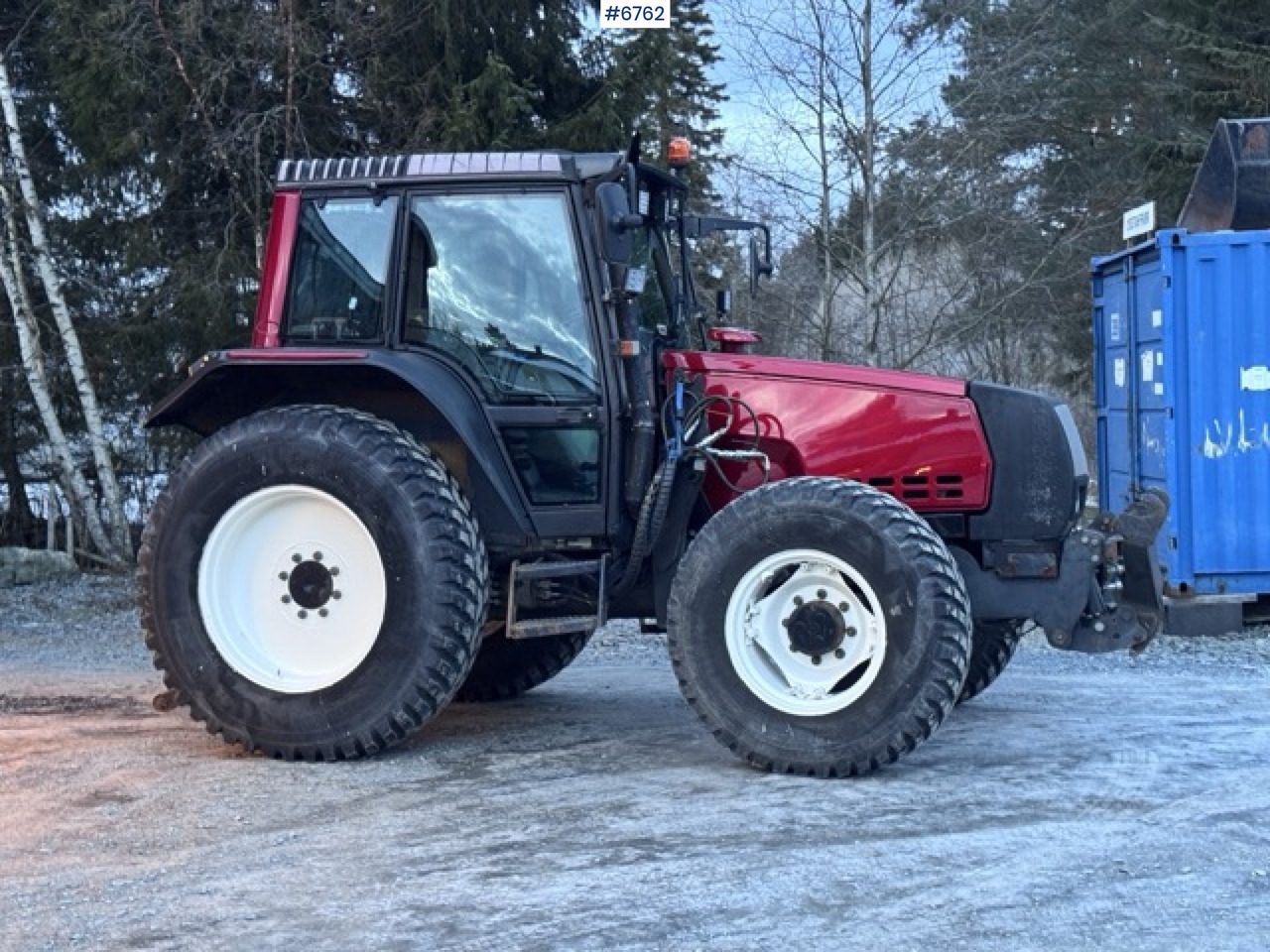 2002 Valtra 6850 Tractor with front hydraulics! See video. - Tractor: afbeelding 2 2002 Valtra 6850 Tractor with front hydraulics! See video. - Tractor: afbeelding 2