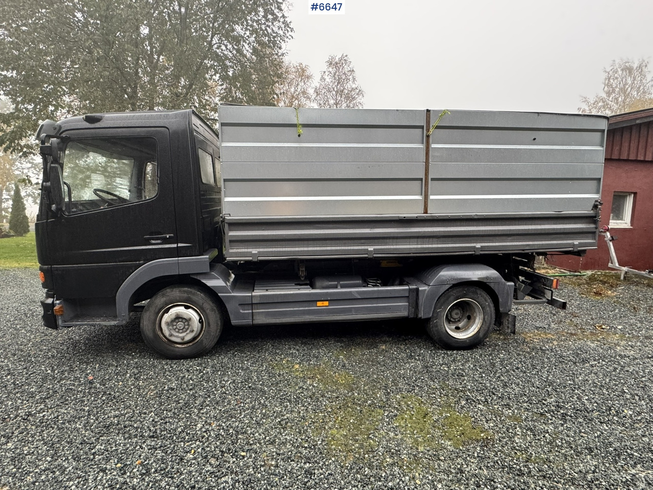 2003 Mercedes Benz Atego flatbed - Vrachtwagen met open laadbak: afbeelding 3 2003 Mercedes Benz Atego flatbed - Vrachtwagen met open laadbak: afbeelding 3