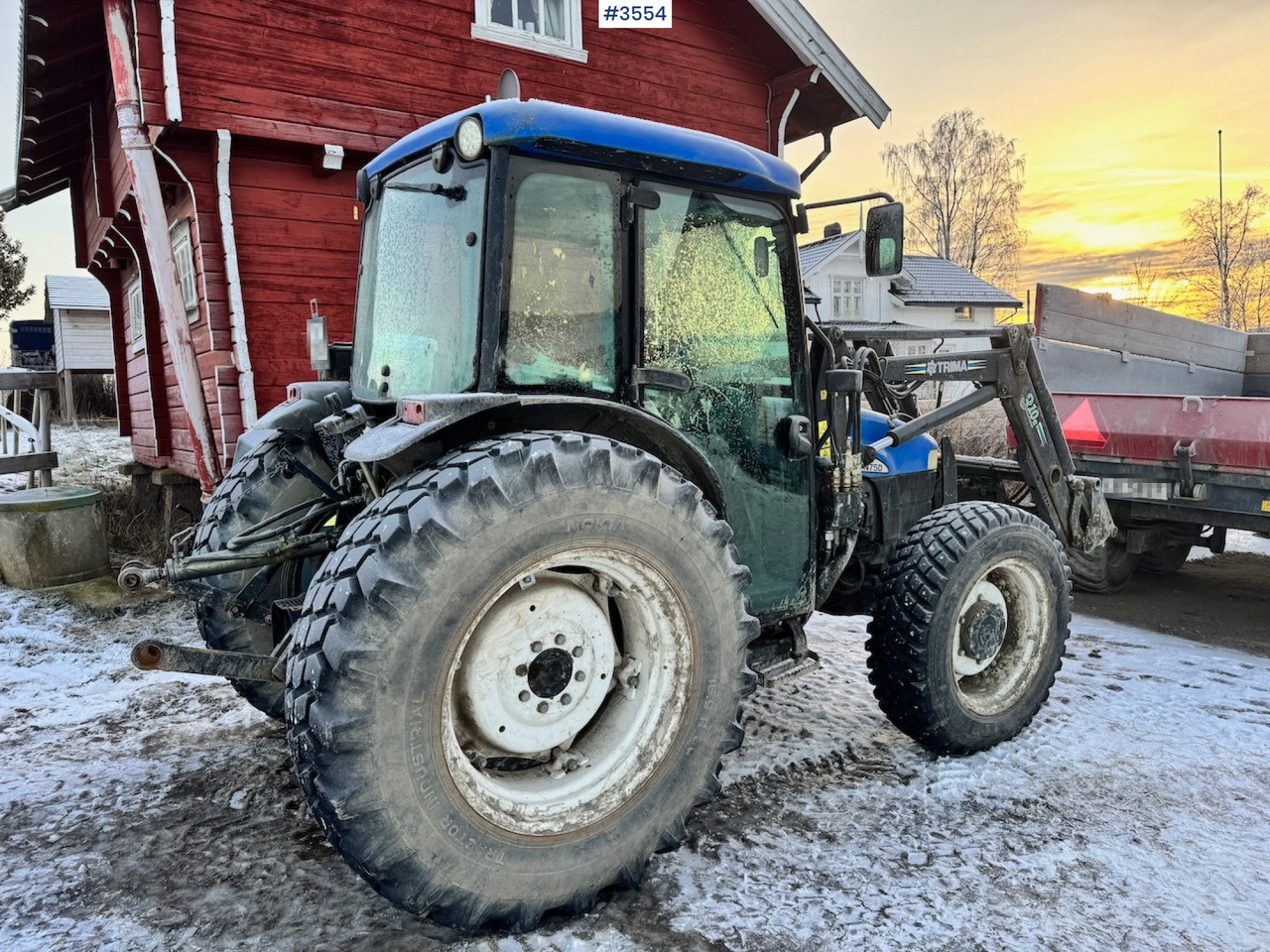 2003 New Holland TN75D 4x4 w/ Front Loader. 4000 hours! - Tractor: afbeelding 5 2003 New Holland TN75D 4x4 w/ Front Loader. 4000 hours! - Tractor: afbeelding 5