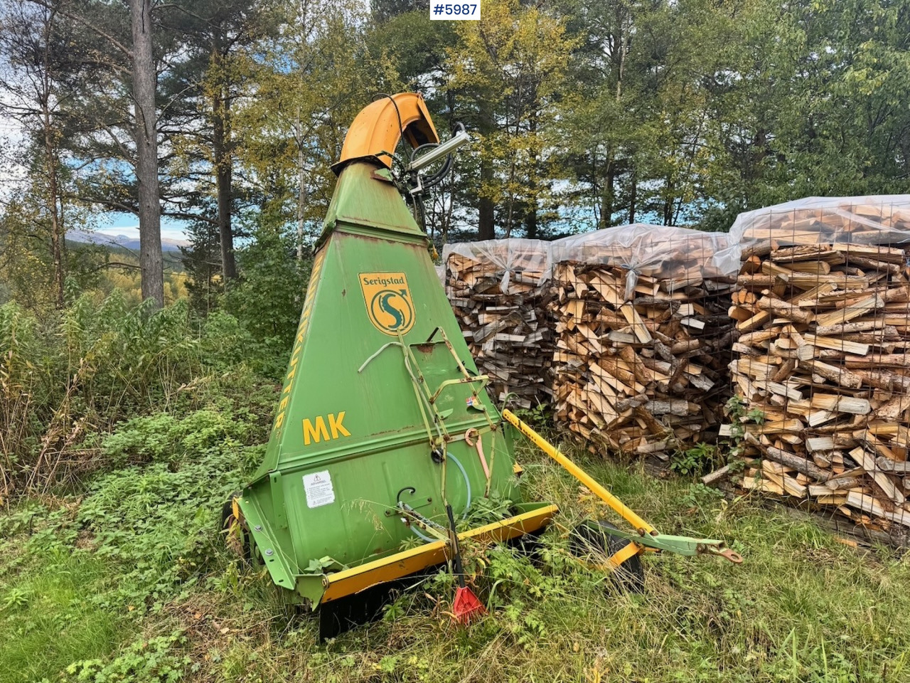 2004 Serigstad 134S Forage Harvester with PTO Shaft - Hooi-/ Voedermachine: afbeelding 1 2004 Serigstad 134S Forage Harvester with PTO Shaft - Hooi-/ Voedermachine: afbeelding 1