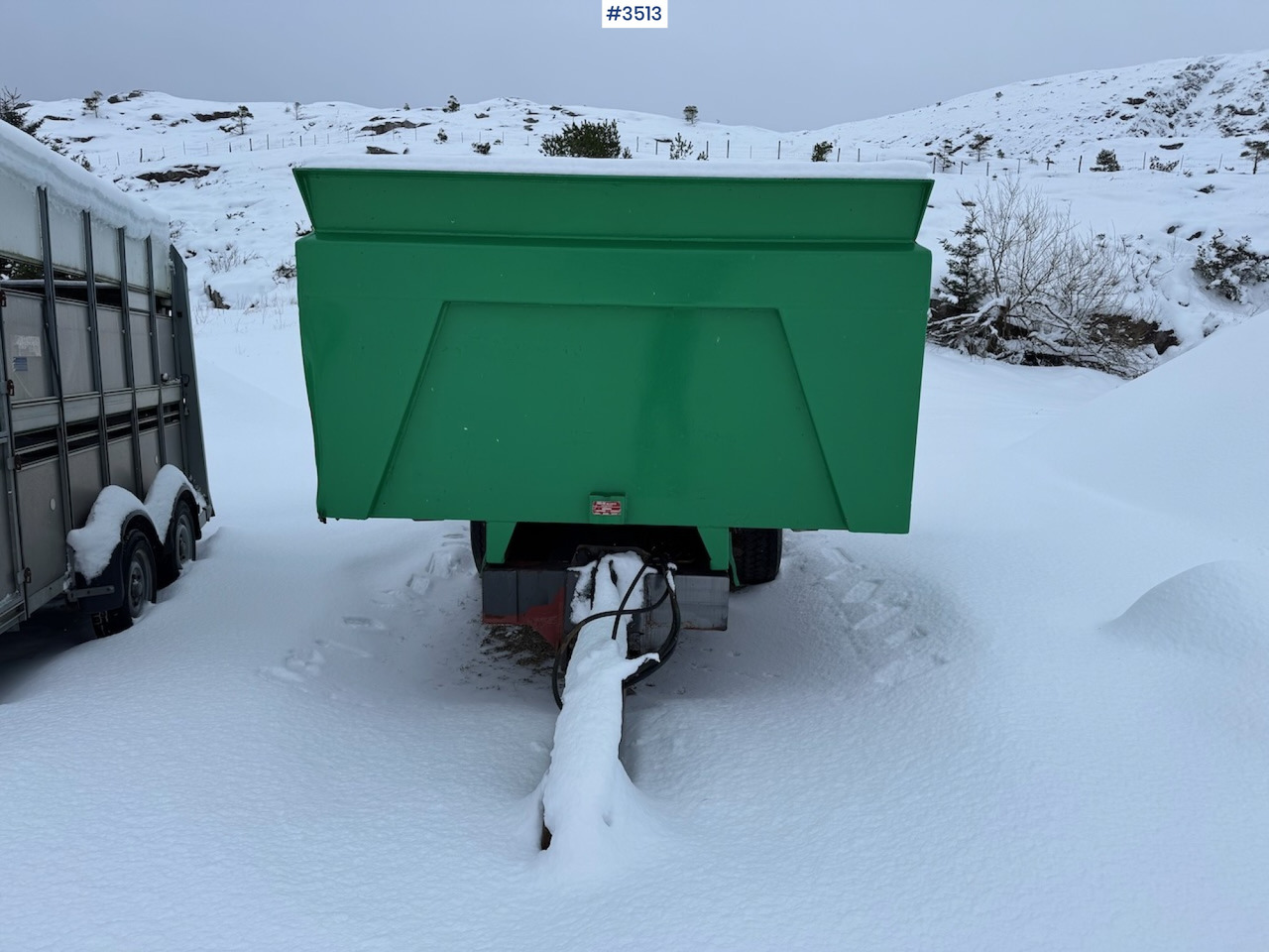 2005 Foss Eik 5 150 dump trailer - Landbouwaanhanger: afbeelding 3 2005 Foss Eik 5 150 dump trailer - Landbouwaanhanger: afbeelding 3