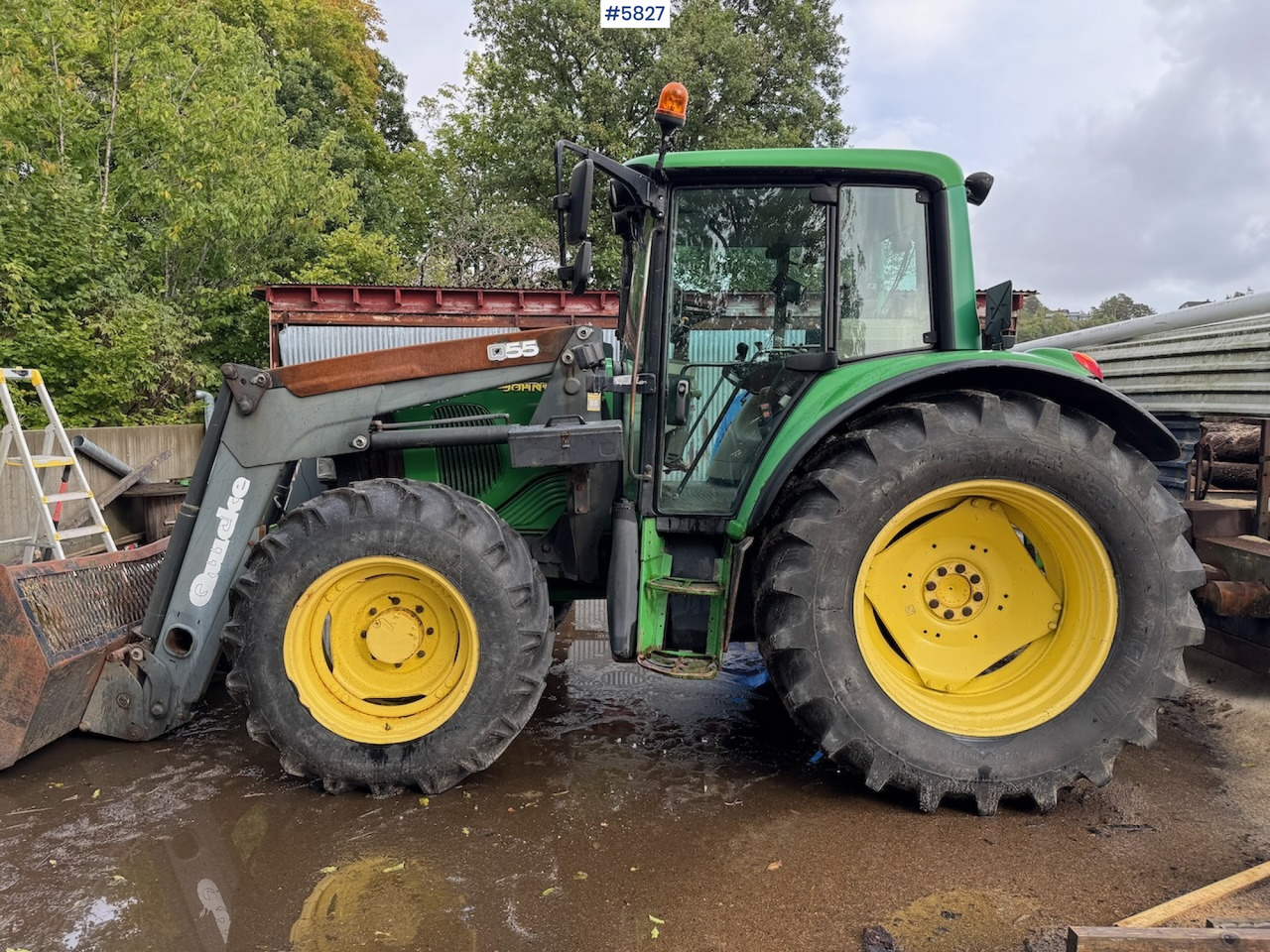 2005 John Deere 6320 w/ front loader. - Tractor: afbeelding 2 2005 John Deere 6320 w/ front loader. - Tractor: afbeelding 2