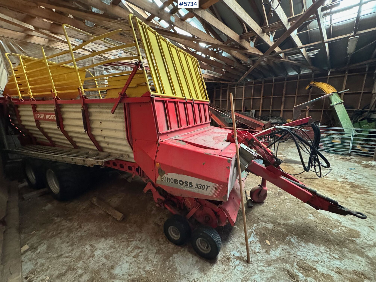 2005 Pottinger Euroboss 330t supermatic - Hooi-/ Voedermachine: afbeelding 5 2005 Pottinger Euroboss 330t supermatic - Hooi-/ Voedermachine: afbeelding 5