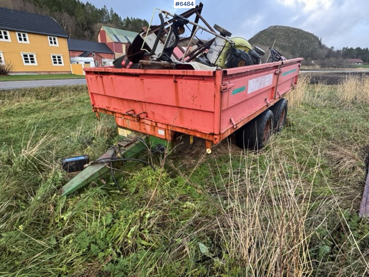 2006 Orkel T90 with high side extensions - Landbouwaanhanger: afbeelding 3 2006 Orkel T90 with high side extensions - Landbouwaanhanger: afbeelding 3