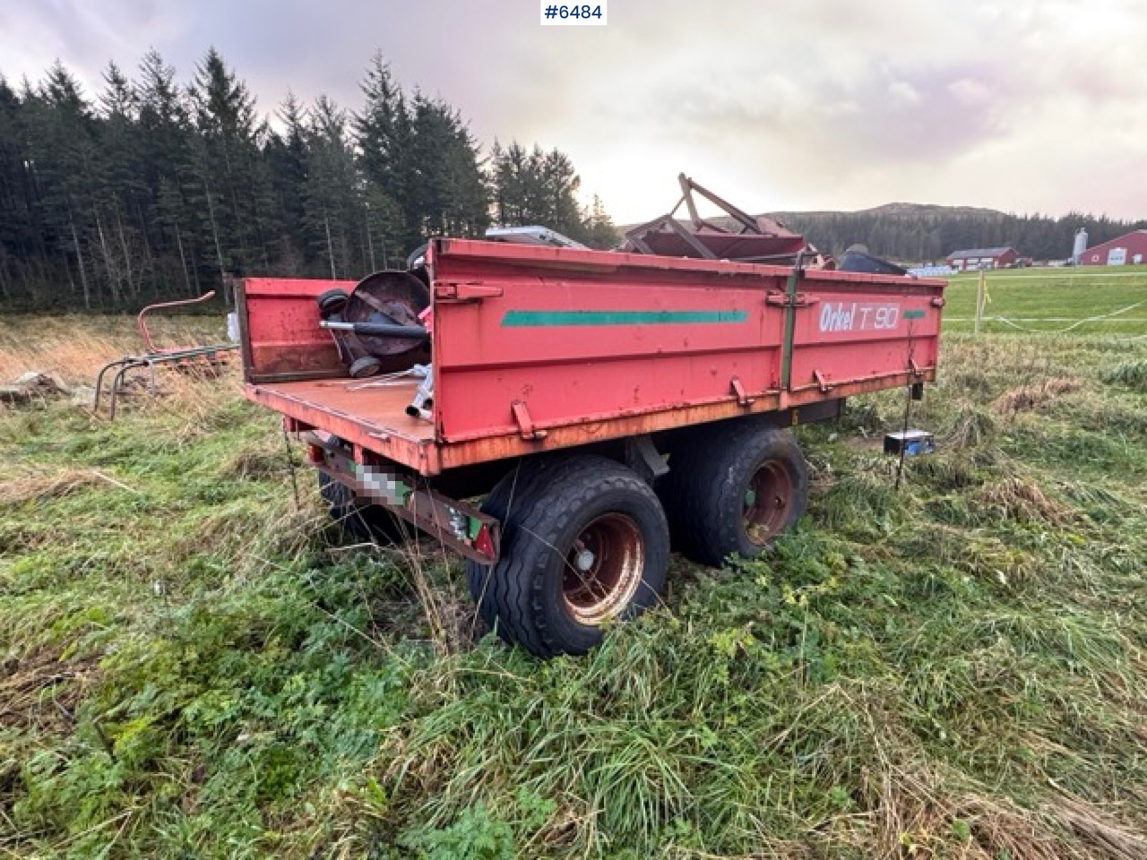 2006 Orkel T90 with high side extensions - Landbouwaanhanger: afbeelding 5 2006 Orkel T90 with high side extensions - Landbouwaanhanger: afbeelding 5