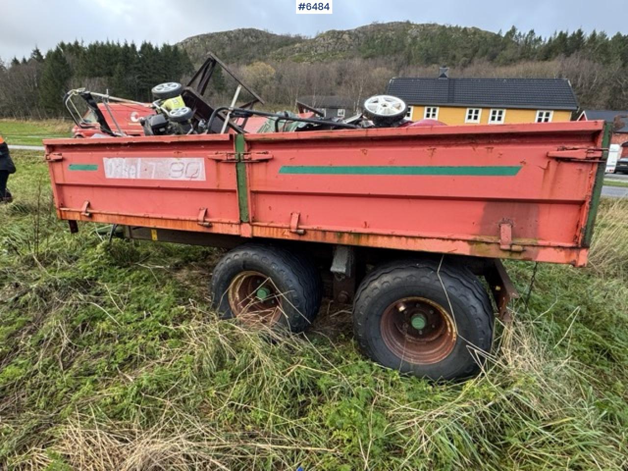 2006 Orkel T90 with high side extensions - Landbouwaanhanger: afbeelding 2 2006 Orkel T90 with high side extensions - Landbouwaanhanger: afbeelding 2