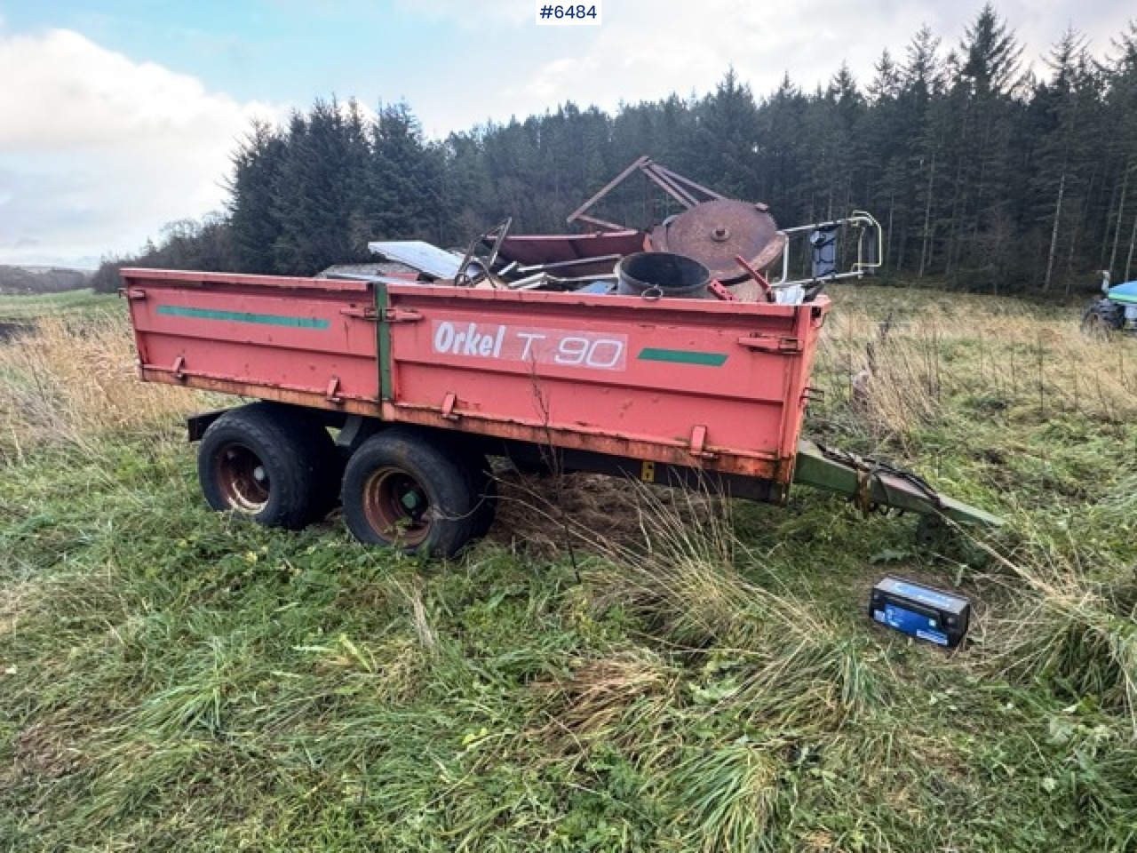 2006 Orkel T90 with high side extensions - Landbouwaanhanger: afbeelding 4 2006 Orkel T90 with high side extensions - Landbouwaanhanger: afbeelding 4