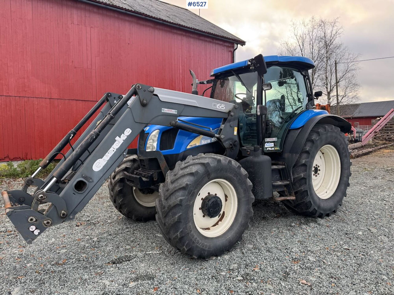 2007 NEW HOLLAND TS135A Plus w/ Quicke front loader - Tractor: afbeelding 1 2007 NEW HOLLAND TS135A Plus w/ Quicke front loader - Tractor: afbeelding 1