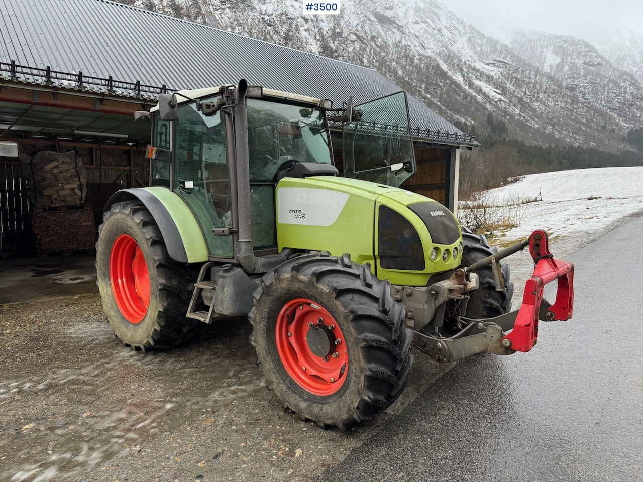 2008 Claas Celtis 446 mit Fronthydraulik - Tractor: afbeelding 2 2008 Claas Celtis 446 mit Fronthydraulik - Tractor: afbeelding 2