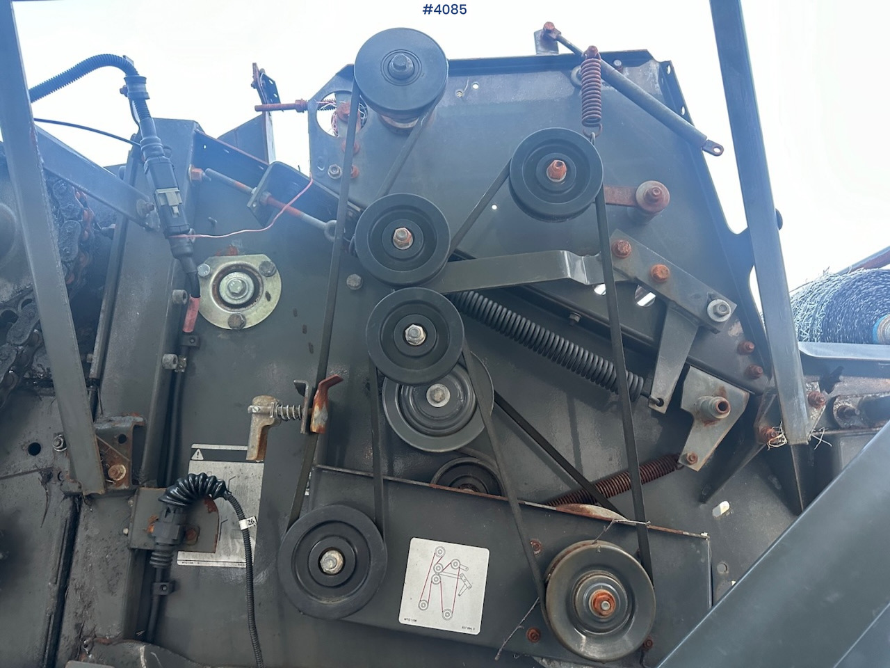 Hooi-/ Voedermachine 2008 Claas Rollant 354 Rotocut round baler. small repair object: afbeelding 20 Hooi-/ Voedermachine 2008 Claas Rollant 354 Rotocut round baler. small repair object: afbeelding 20