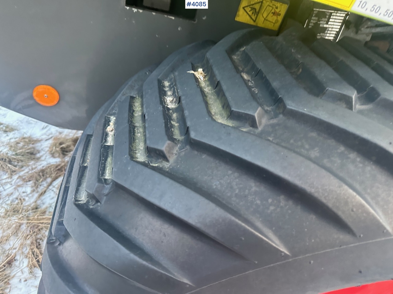 Hooi-/ Voedermachine 2008 Claas Rollant 354 Rotocut round baler. small repair object: afbeelding 15 Hooi-/ Voedermachine 2008 Claas Rollant 354 Rotocut round baler. small repair object: afbeelding 15