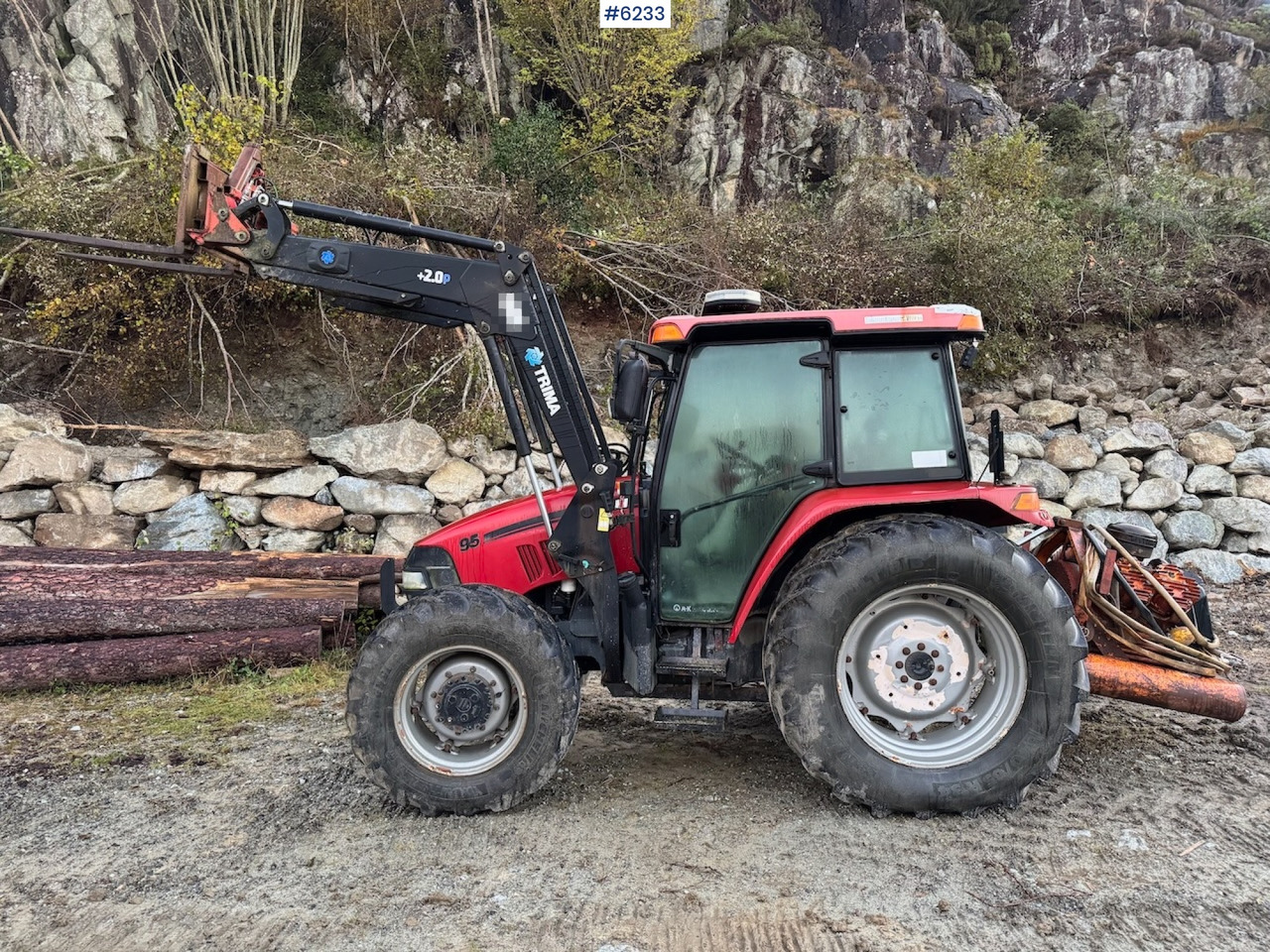 2010 Case IH JXU 95 w/ front loader. - Tractor: afbeelding 3 2010 Case IH JXU 95 w/ front loader. - Tractor: afbeelding 3