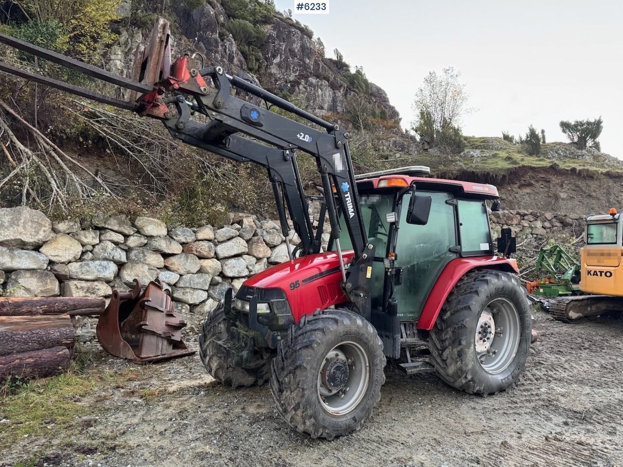 2010 Case IH JXU 95 w/ front loader. - Tractor: afbeelding 1 2010 Case IH JXU 95 w/ front loader. - Tractor: afbeelding 1