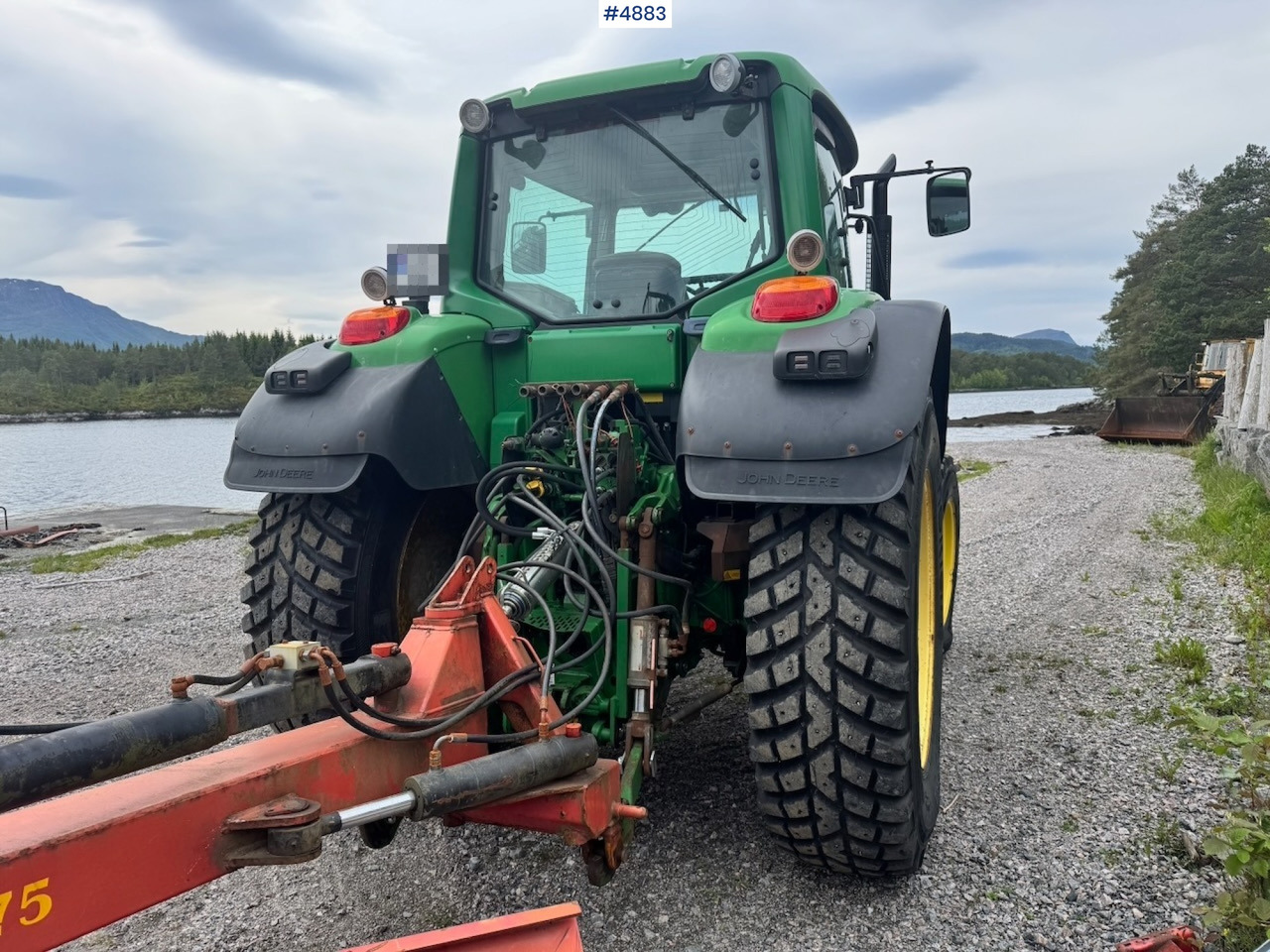 2010 John Deere 6430 w/ Front Hydraulics and Front PTO. 2910 hours! - Tractor: afbeelding 5 2010 John Deere 6430 w/ Front Hydraulics and Front PTO. 2910 hours! - Tractor: afbeelding 5