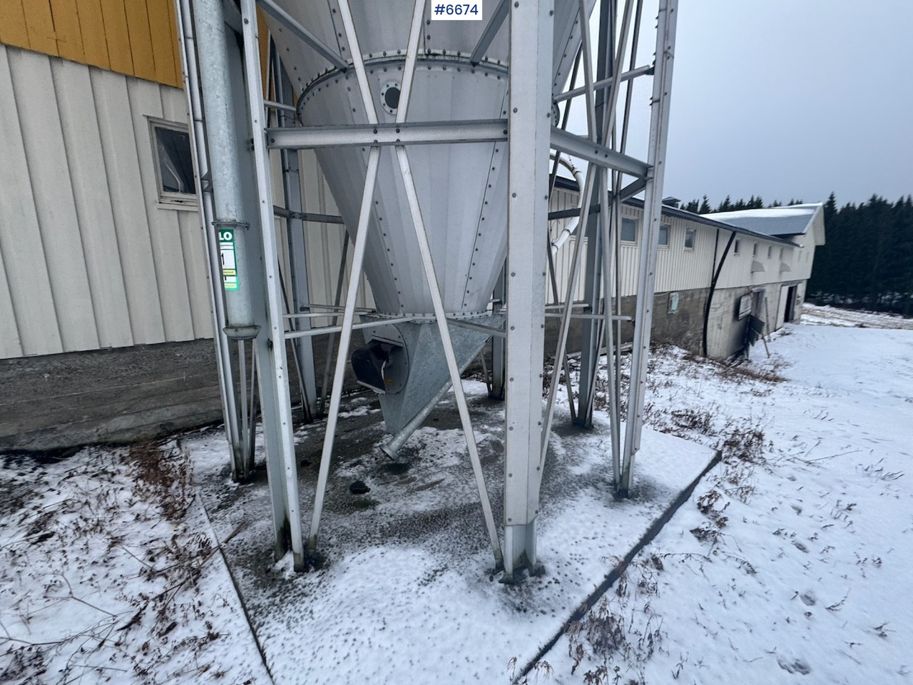 Veeteelt materiaal 2010 Mafa Outdoor silo w/ level switch and inlet screw: afbeelding 6