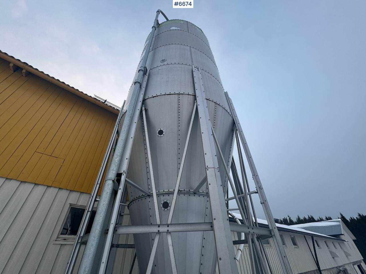 Veeteelt materiaal 2010 Mafa Outdoor silo w/ level switch and inlet screw: afbeelding 7