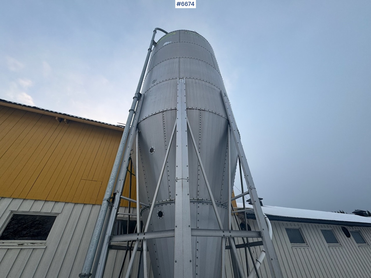 Veeteelt materiaal 2010 Mafa Outdoor silo w/ level switch and inlet screw: afbeelding 14