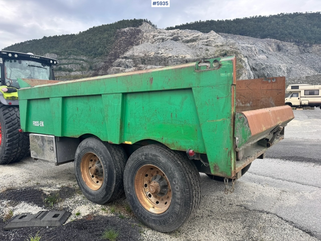 2011 Foss Eik Dumper Trailer. - Landbouwkipper: afbeelding 3 2011 Foss Eik Dumper Trailer. - Landbouwkipper: afbeelding 3
