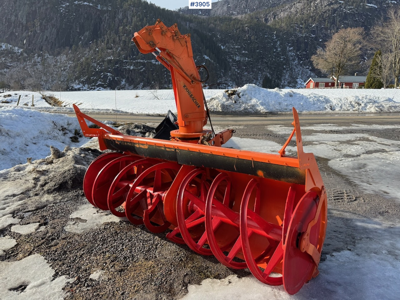 2011 Kahlbacher KFS 850/2700 snow thrower - Sneeuwblazer: afbeelding 1 2011 Kahlbacher KFS 850/2700 snow thrower - Sneeuwblazer: afbeelding 1