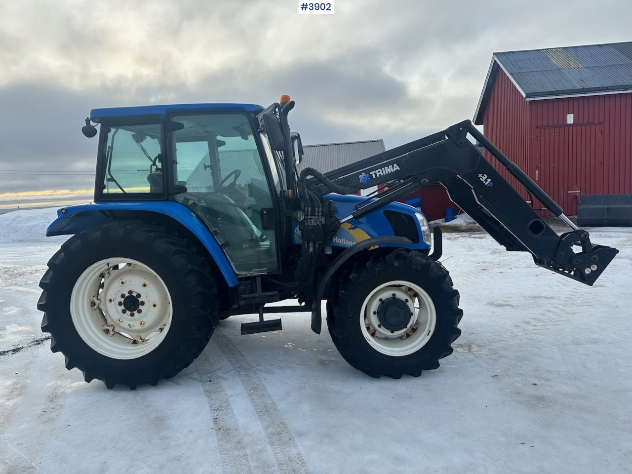 2011 New Holland T5070 4x4 m/ frontlaster - Tractor: afbeelding 5 2011 New Holland T5070 4x4 m/ frontlaster - Tractor: afbeelding 5