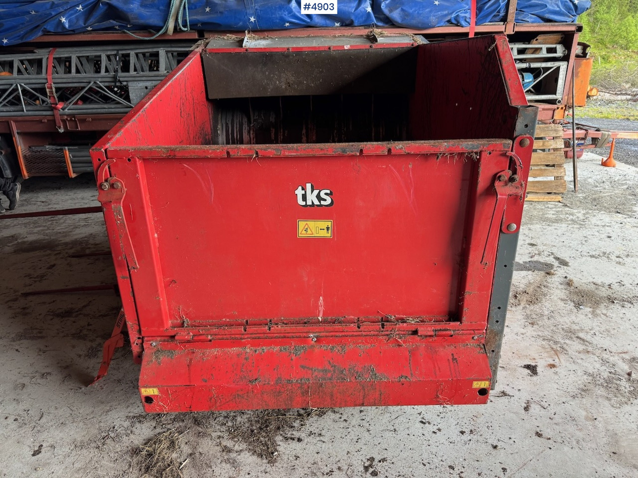 2011 TKS Combi Cutter 1600 - Hooi-/ Voedermachine: afbeelding 4 2011 TKS Combi Cutter 1600 - Hooi-/ Voedermachine: afbeelding 4